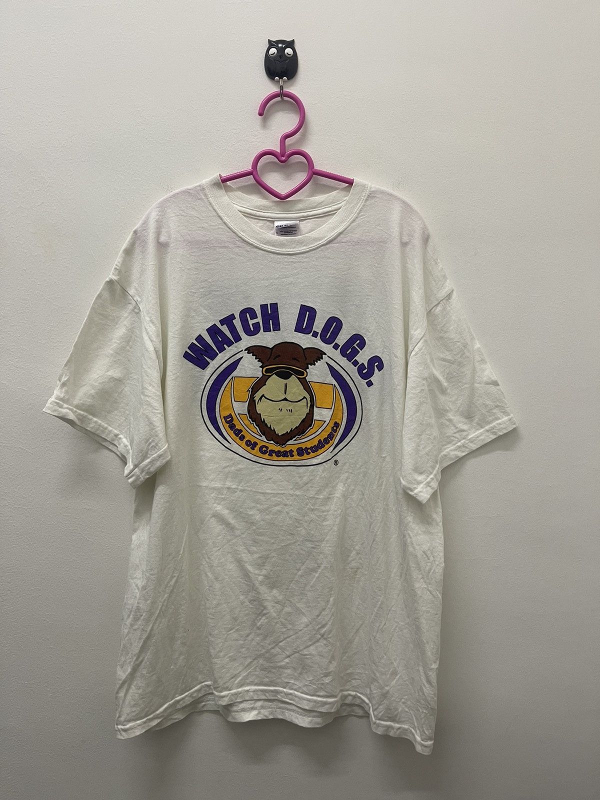 Vintage Rare Vintage WATCH DOGS Dads Of Great Students Tee Size US L / EU 52-54 / 3 - 1 Thumbnail