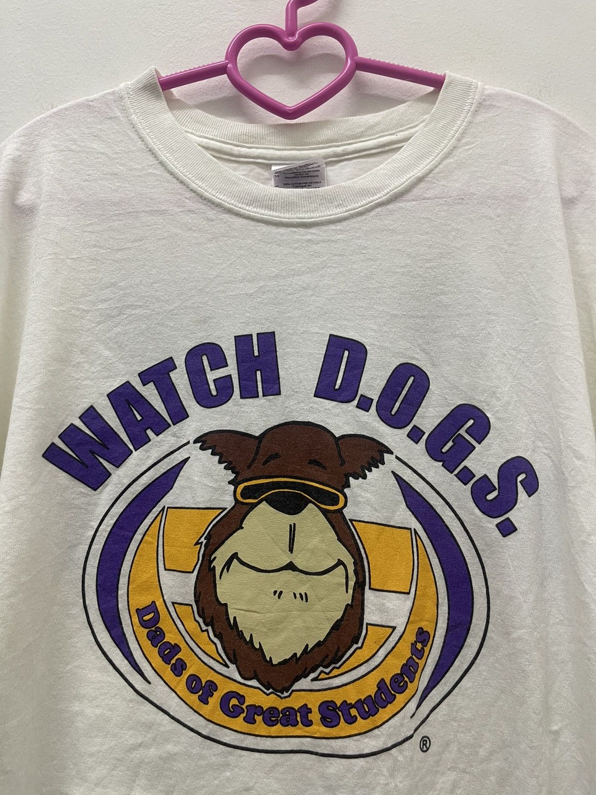 Vintage Rare Vintage WATCH DOGS Dads Of Great Students Tee Size US L / EU 52-54 / 3 - 2 Thumbnail