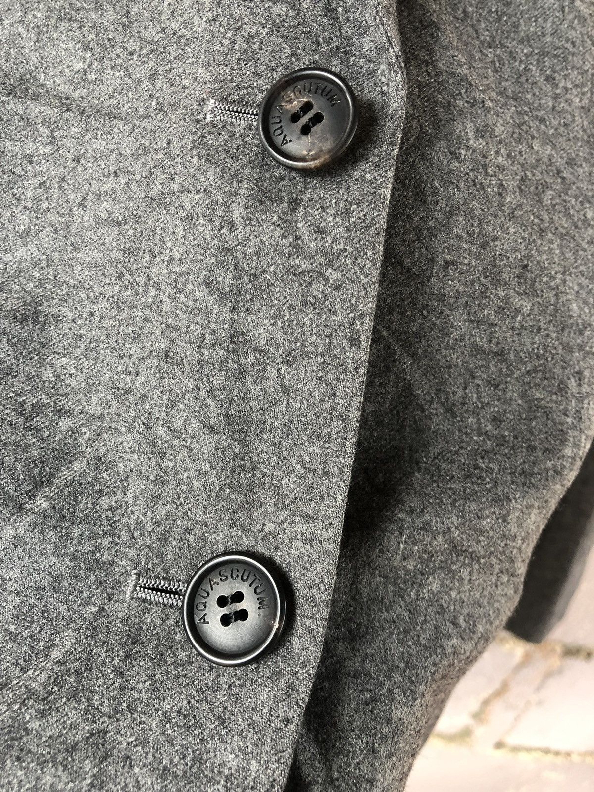 Aquascutum Rare Vintage AQUASCUTUM LONDON Coat Blazer Size 42R - 2 Thumbnail