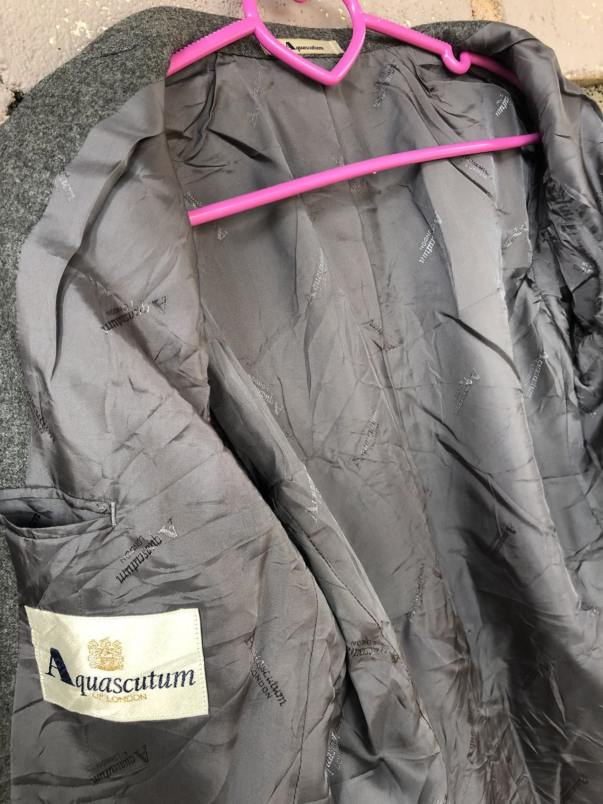 Aquascutum Rare Vintage AQUASCUTUM LONDON Coat Blazer Size 42R - 5 Thumbnail