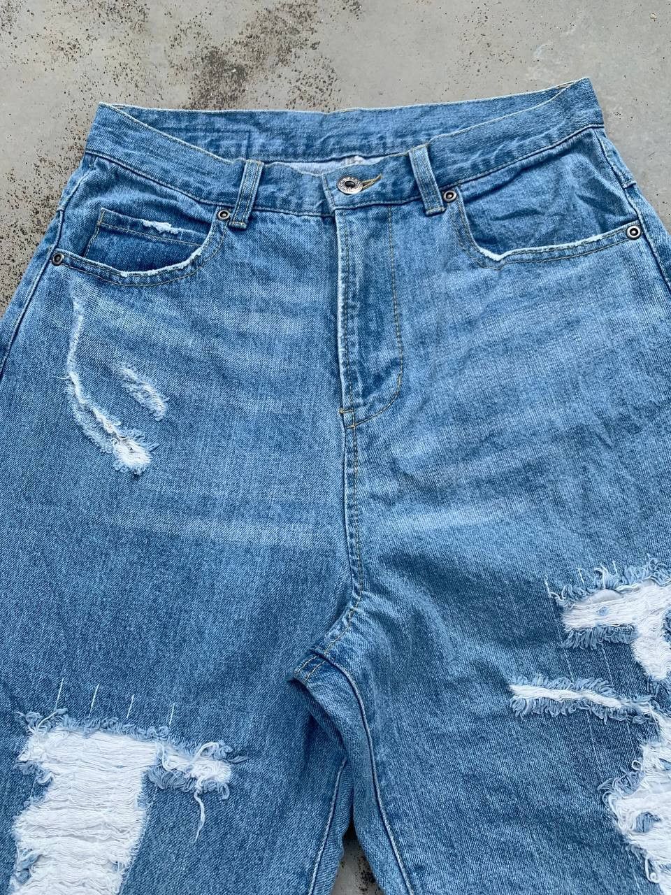 Japanese Brand Vintage Cotopone Ripped Distressed Boro Denim Size 27" / US 4 / IT 40 - 3 Thumbnail