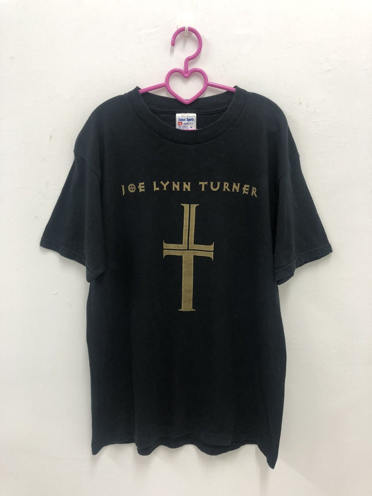 image of Band Tees x Rock T Shirt Vintage Joe Lynn Turner Japan Tour 2000 Shirt in Black, Men's (Size Medium