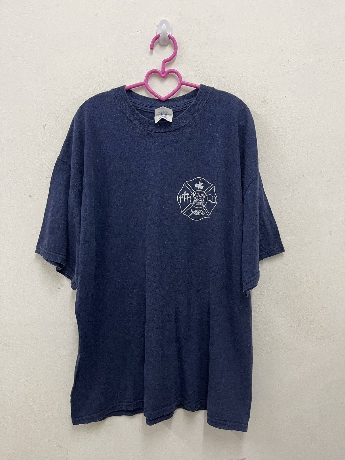 Vintage Rare Vintage MOUNT ZION Fire Department 1997 Tee Size US XL / EU 56 / 4 - 3 Thumbnail