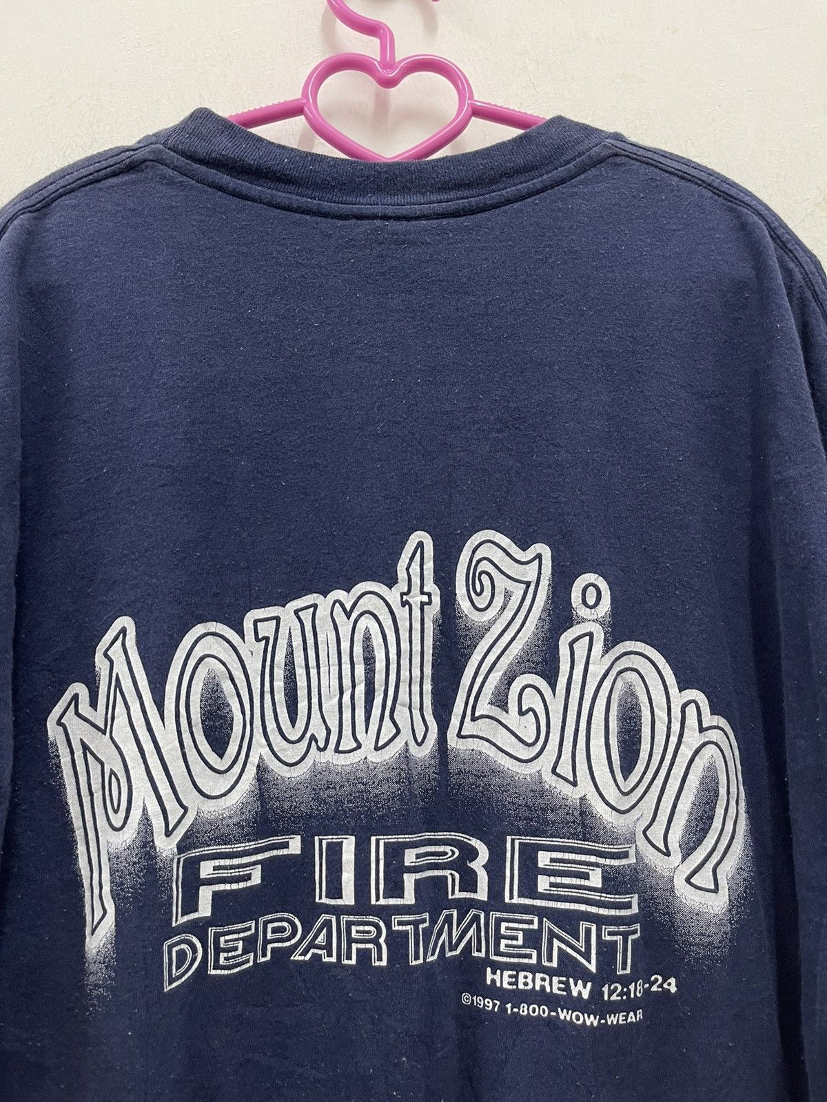 Vintage Rare Vintage MOUNT ZION Fire Department 1997 Tee Size US XL / EU 56 / 4 - 2 Thumbnail