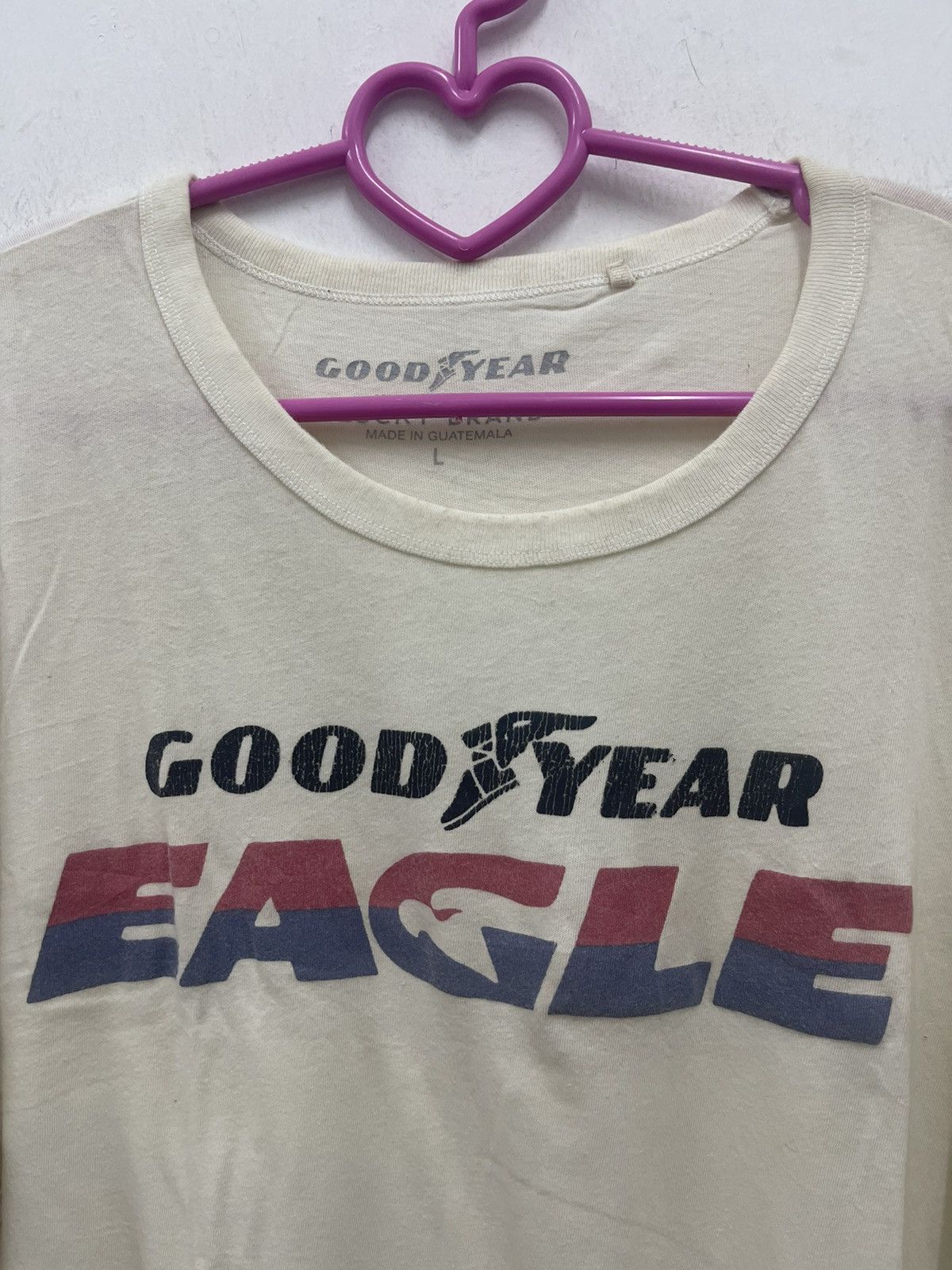 Sports Specialties Rare GOODYEAR EAGLE Spell Out Racing Tee Size US L / EU 52-54 / 3 - 3 Thumbnail