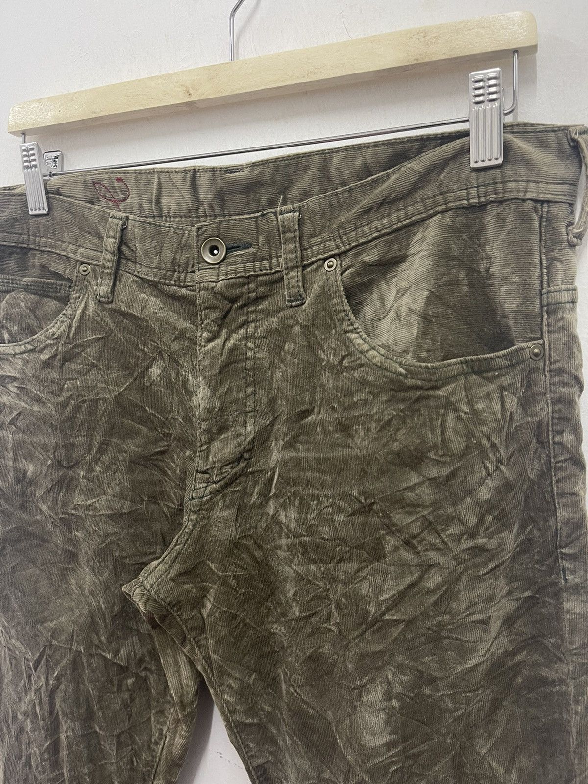 Hysteric Glamour Rare Vintage LAST WORD Japan Corduroy Size US 33 - 8 Thumbnail