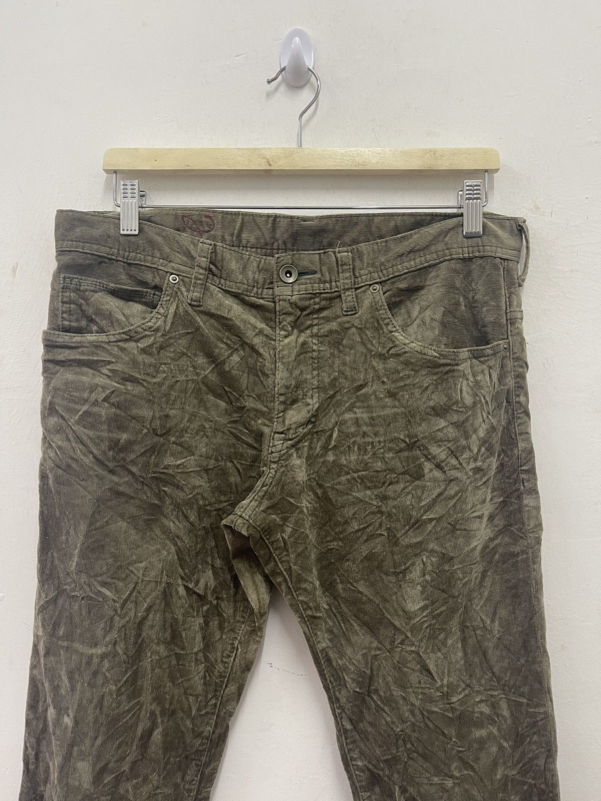 Hysteric Glamour Rare Vintage LAST WORD Japan Corduroy Size US 33 - 6 Thumbnail