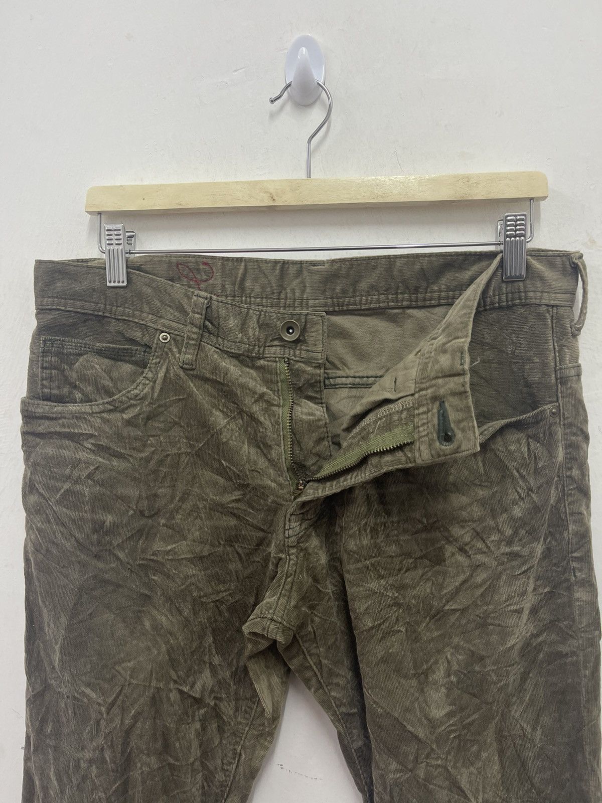 Hysteric Glamour Rare Vintage LAST WORD Japan Corduroy Size US 33 - 9 Thumbnail