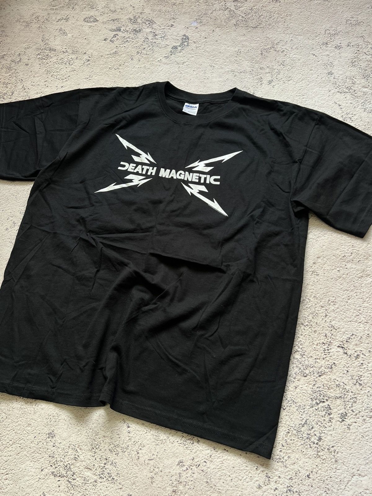 Band Tees × Metallica × Vintage Vintage Metallica Death Magnetic T Shirt Size US XL / EU 56 / 4 - 3 Thumbnail