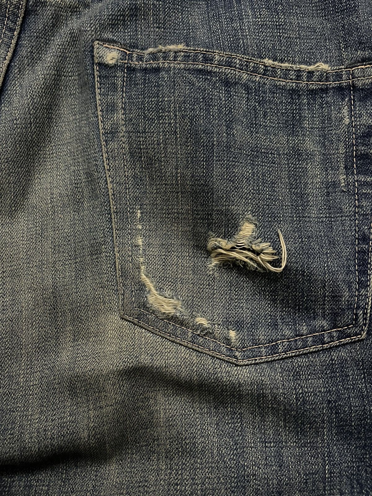 Kapital × Spellbound Spellbound Distressed Denim Jeans Size US 32 / EU 48 - 4 Thumbnail