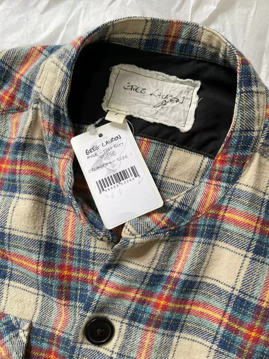 Greg Lauren Greg Lauren Patchwork Shirt Jacket Size S Size US S / EU 44-46 / 1 - 3 Thumbnail