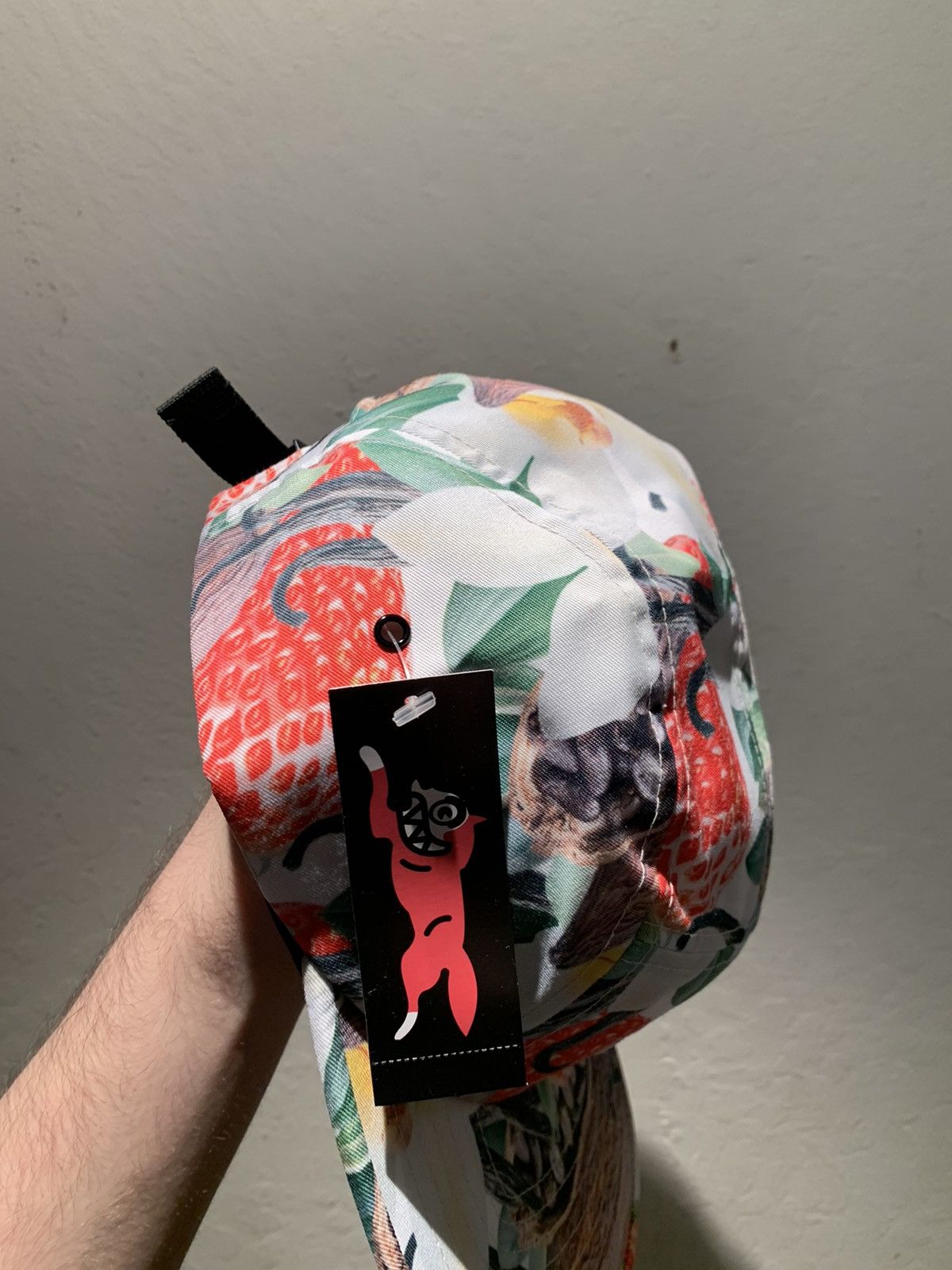 Billionaire Boys Club × Icecream × Pharrell *RARE* Ice Cream Tropical Fruit/Floral/Cacao Print Camp Cap Size ONE SIZE - 3 Thumbnail