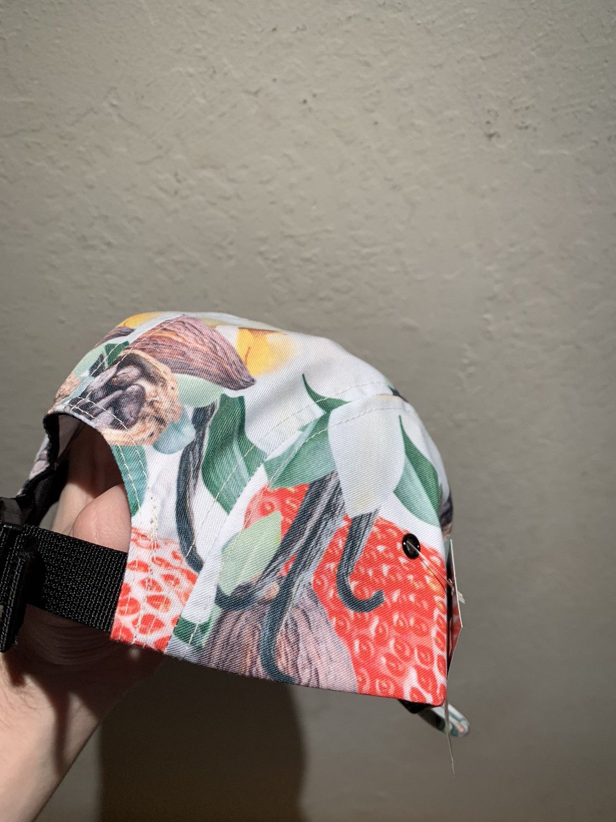 Billionaire Boys Club × Icecream × Pharrell *RARE* Ice Cream Tropical Fruit/Floral/Cacao Print Camp Cap Size ONE SIZE - 6 Thumbnail
