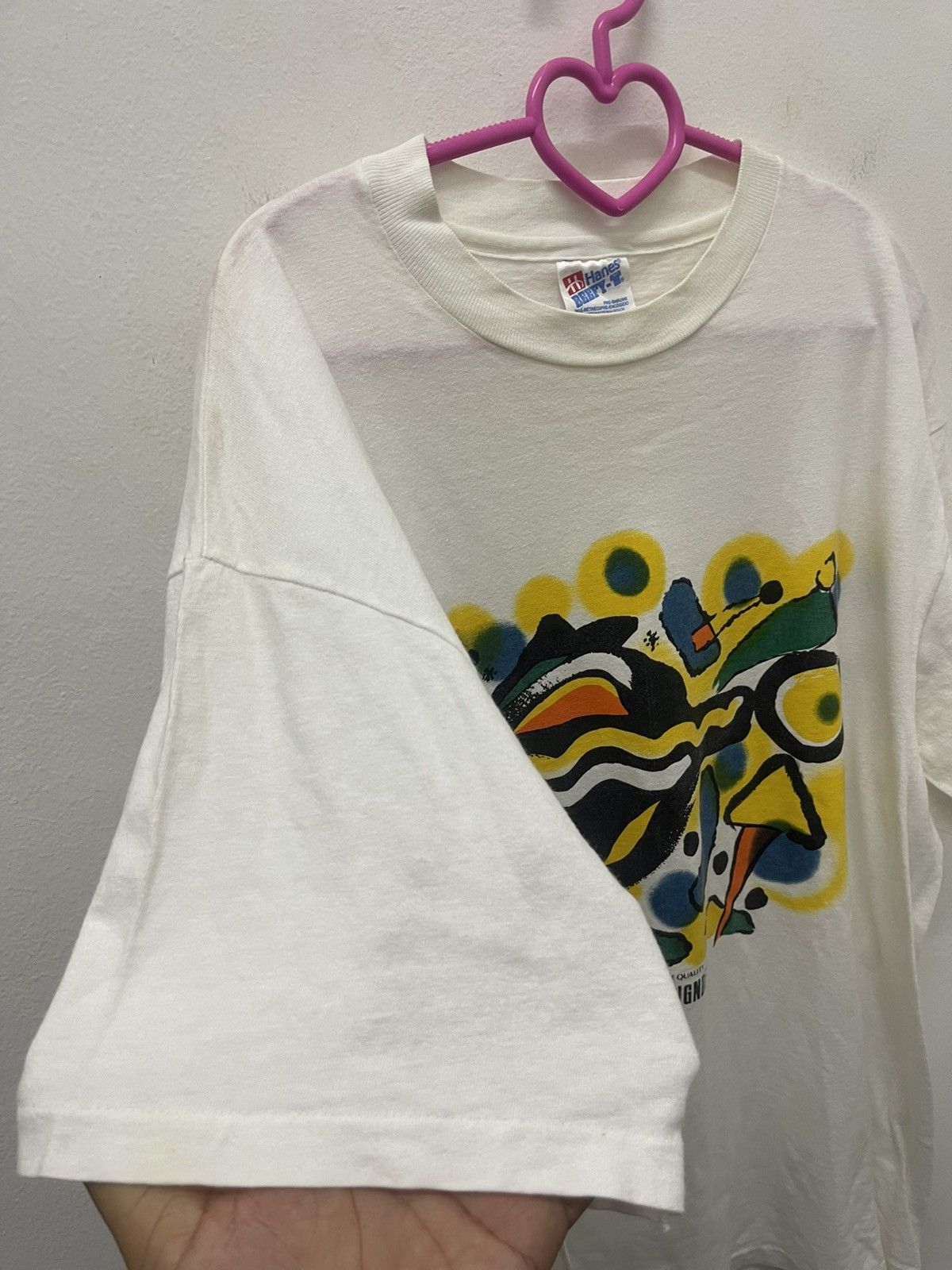 Vintage Rare 90s Vintage SPRCIALLY DESIGNDED Joan Miro Pop Art Size US L / EU 52-54 / 3 - 3 Thumbnail