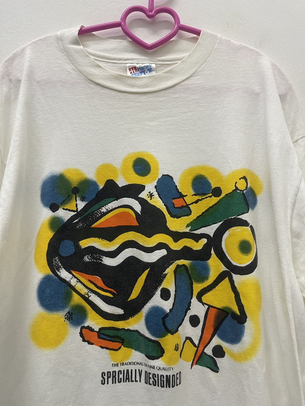 Vintage Rare 90s Vintage SPRCIALLY DESIGNDED Joan Miro Pop Art Size US L / EU 52-54 / 3 - 2 Thumbnail