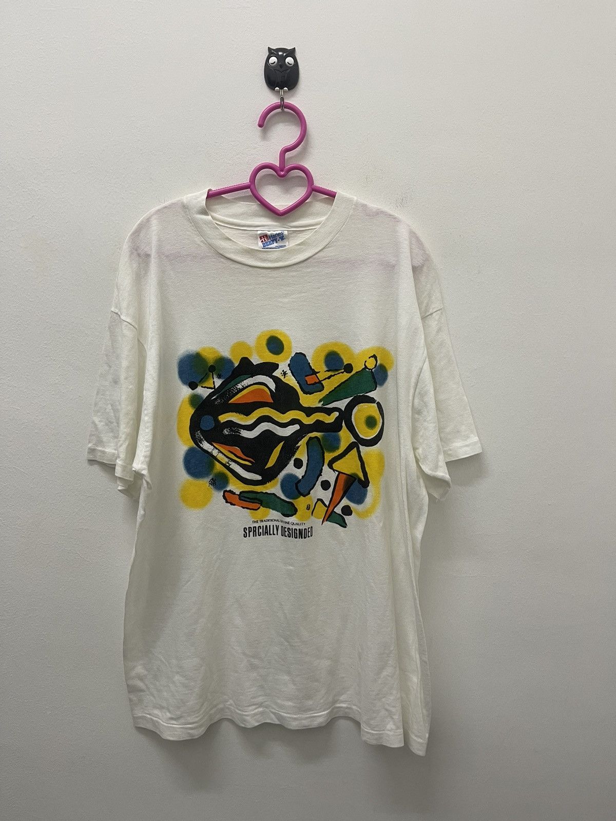 Vintage Rare 90s Vintage SPRCIALLY DESIGNDED Joan Miro Pop Art Size US L / EU 52-54 / 3 - 1 Thumbnail