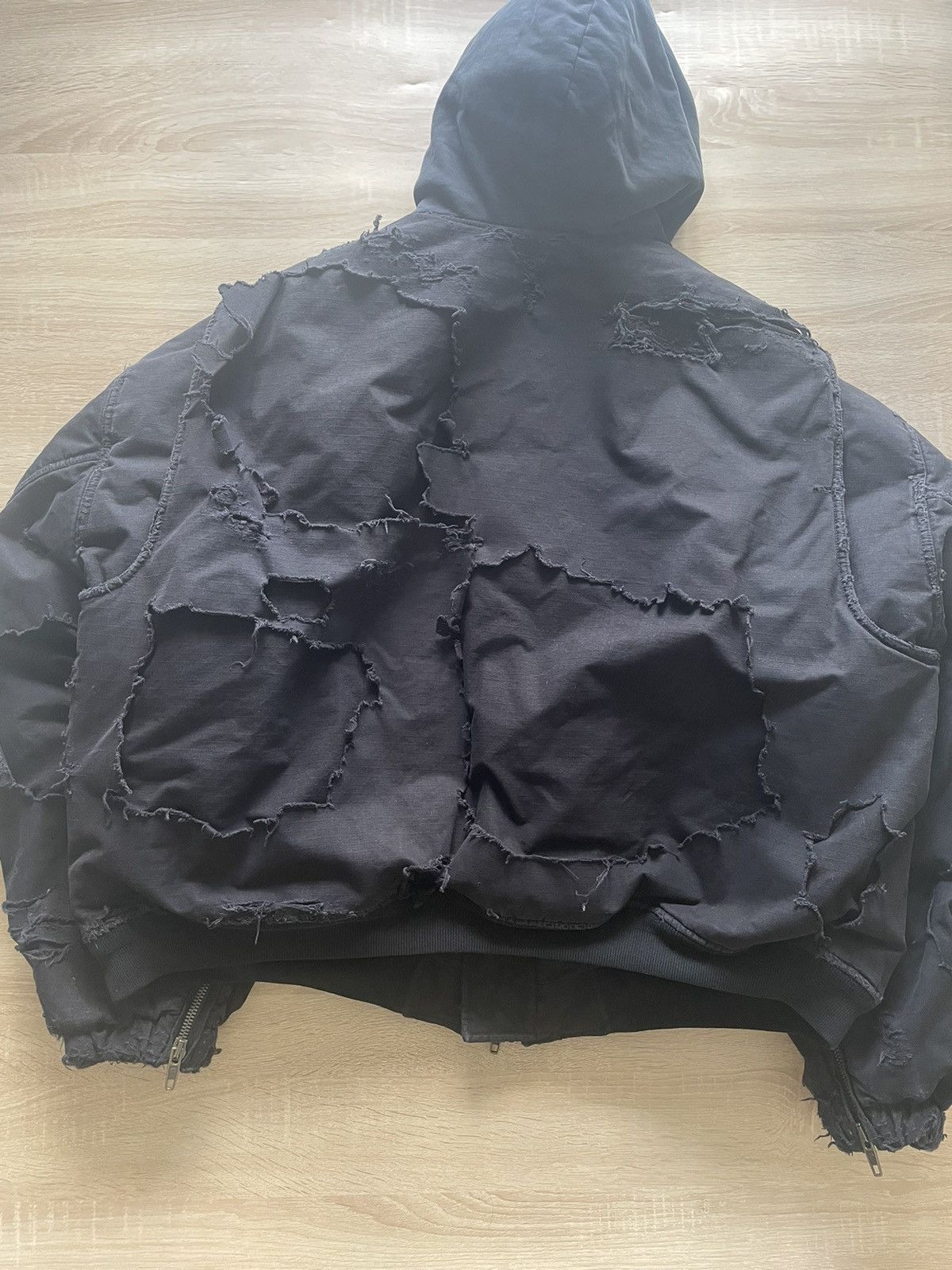 Balenciaga Destroyed bomber jacket size 2 Size US M / EU 48-50 / 2 - 18 Thumbnail