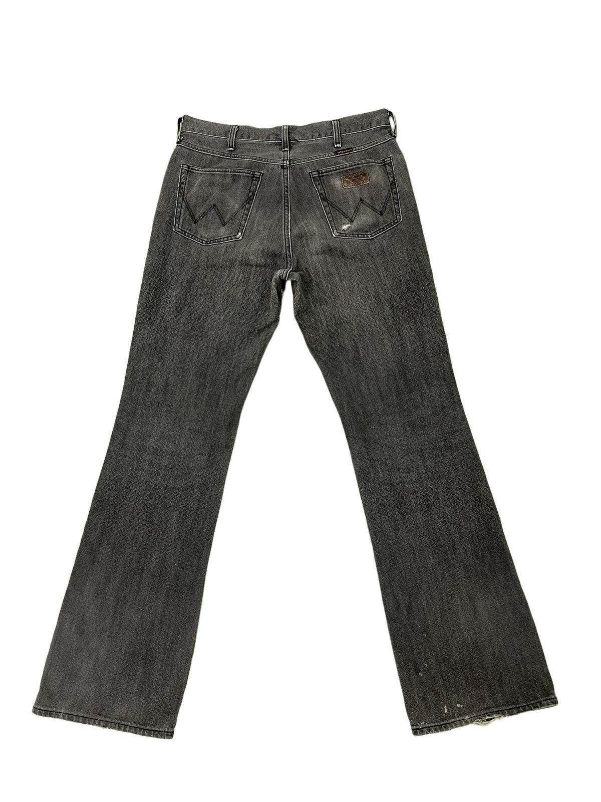 Japanese Brand Flare Jeans Wrangler Japan Painter Denim Boot Cut 3🟦8 Size US 33 - 11 Thumbnail