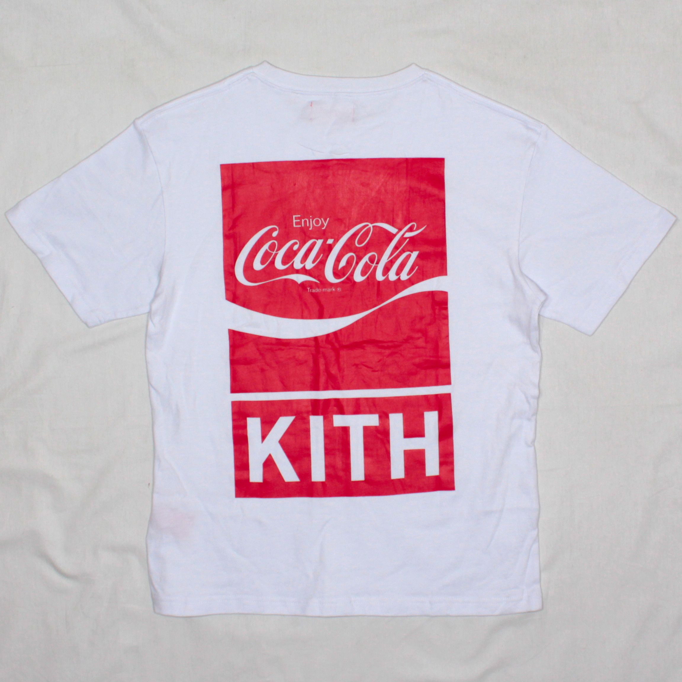 Kith Kith Coca Cola Enjoy Tee White size M Size US M / EU 48-50 / 2 - 1 Thumbnail