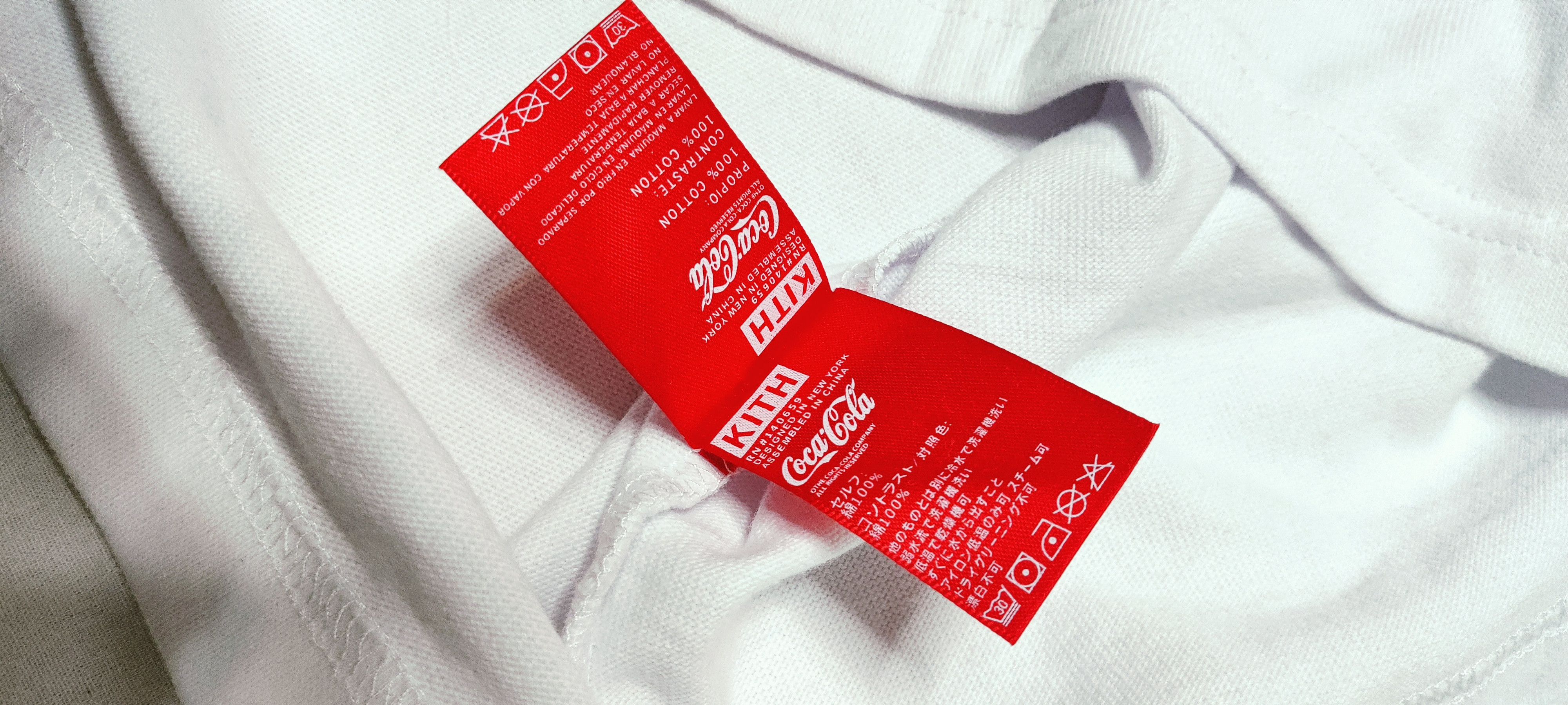Kith Kith Coca Cola Enjoy Tee White size M Size US M / EU 48-50 / 2 - 8 Thumbnail