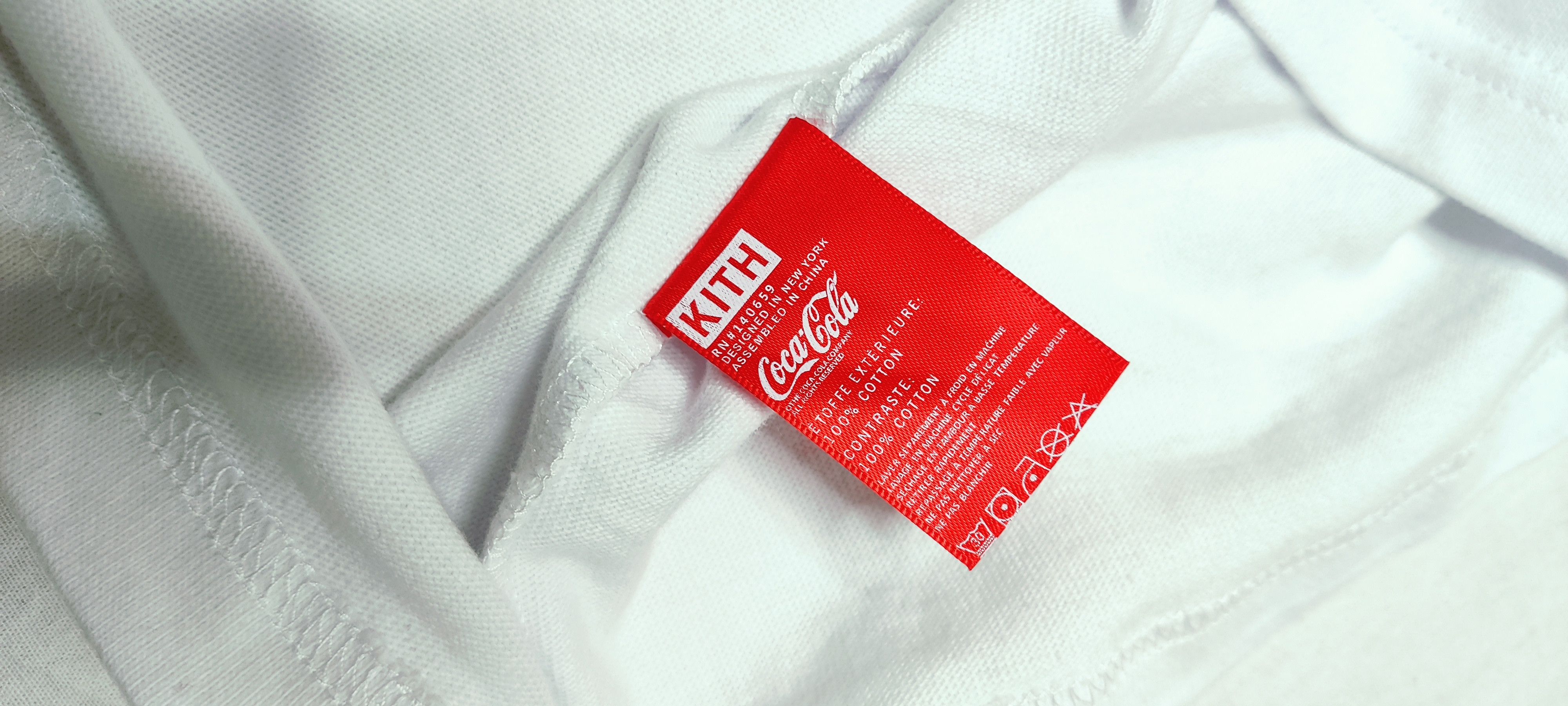 Kith Kith Coca Cola Enjoy Tee White size M Size US M / EU 48-50 / 2 - 7 Thumbnail