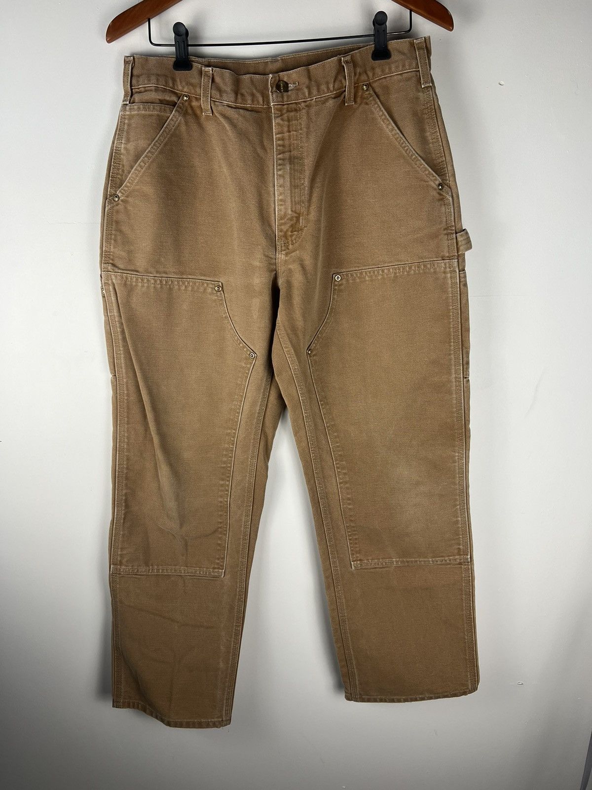 Carhartt × Vintage Vintage carhartt doubleknee work pants Size US 32 / EU 48 - 1 Thumbnail
