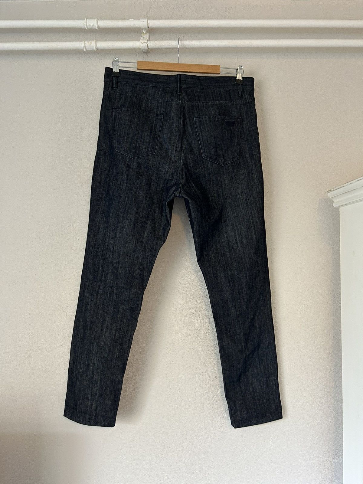 Bottega Veneta Indigo Blue Denim Jeans with Butterfly Embroidery Size US 34 / EU 50 - 9 Thumbnail