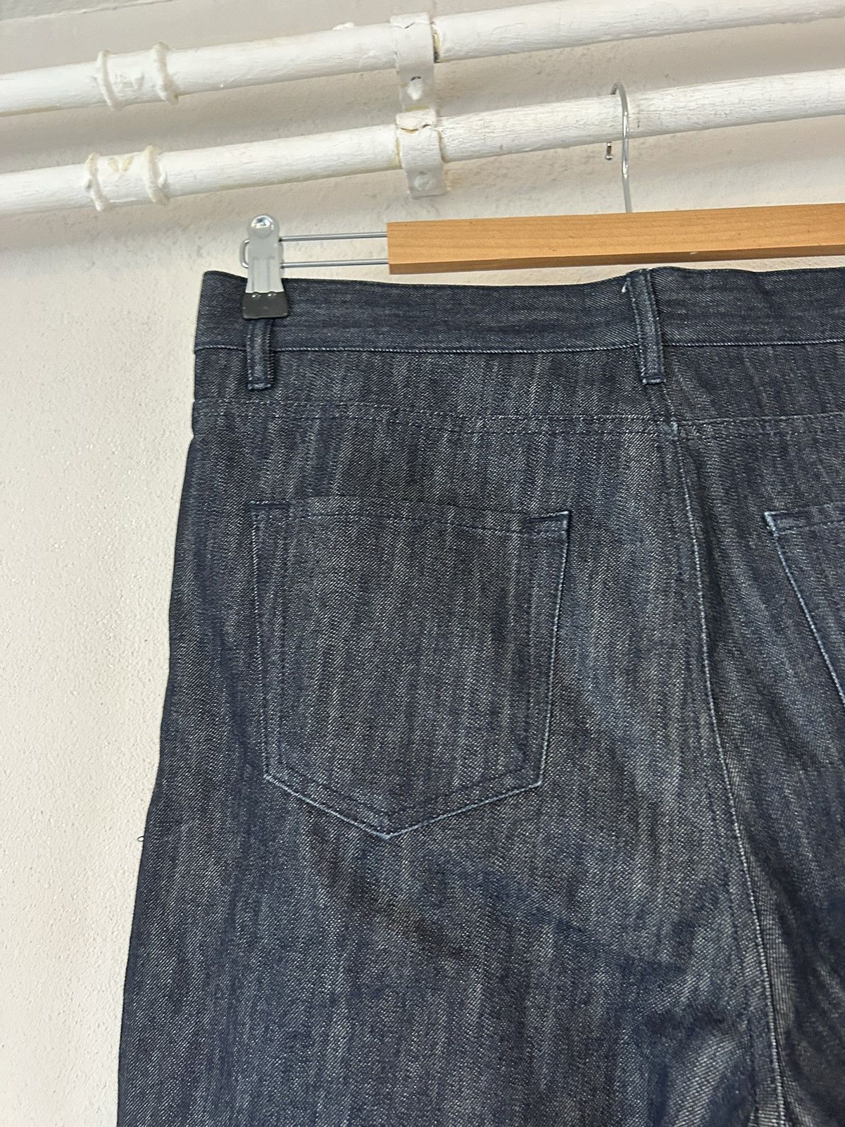 Bottega Veneta Indigo Blue Denim Jeans with Butterfly Embroidery Size US 34 / EU 50 - 10 Thumbnail