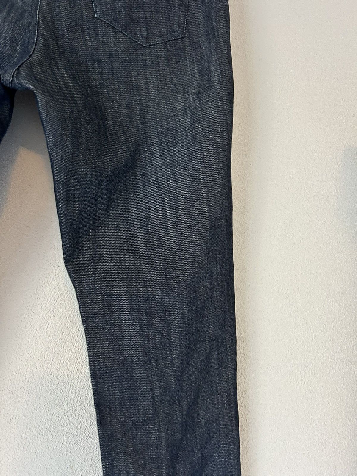 Bottega Veneta Indigo Blue Denim Jeans with Butterfly Embroidery Size US 34 / EU 50 - 14 Thumbnail