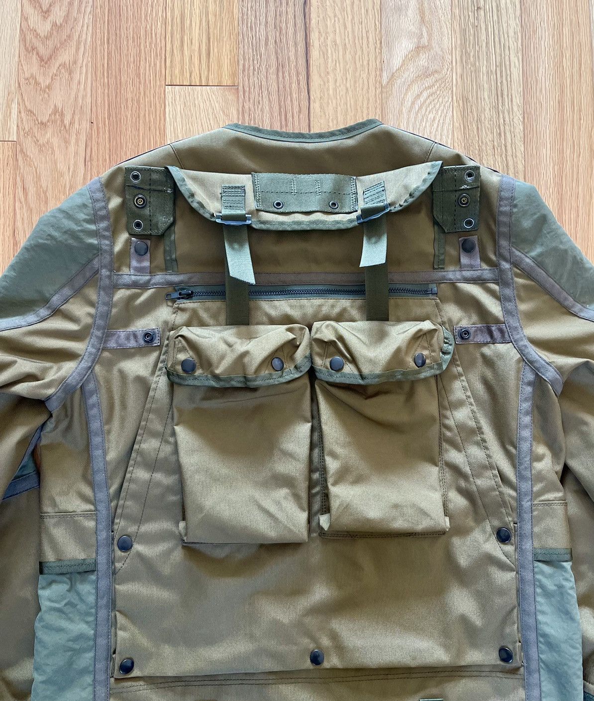 Comme des Garcons × Junya Watanabe SS2021 Junya Watanabe Cargo Backpack Jacket Size US M / EU 48-50 / 2 - 6 Thumbnail