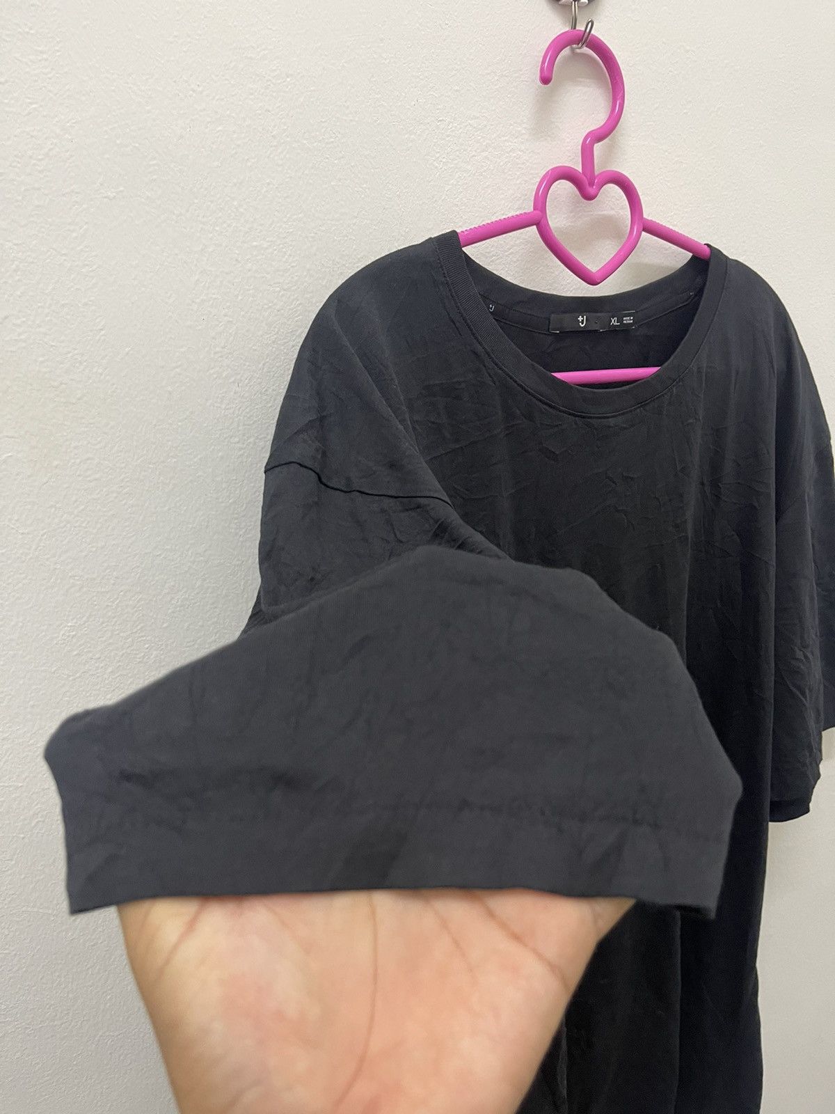 Jil Sander × Uniqlo Rare JIL SANDER +J x Uniqlo Japan Black Plain Tee Size US XL / EU 56 / 4 - 4 Thumbnail