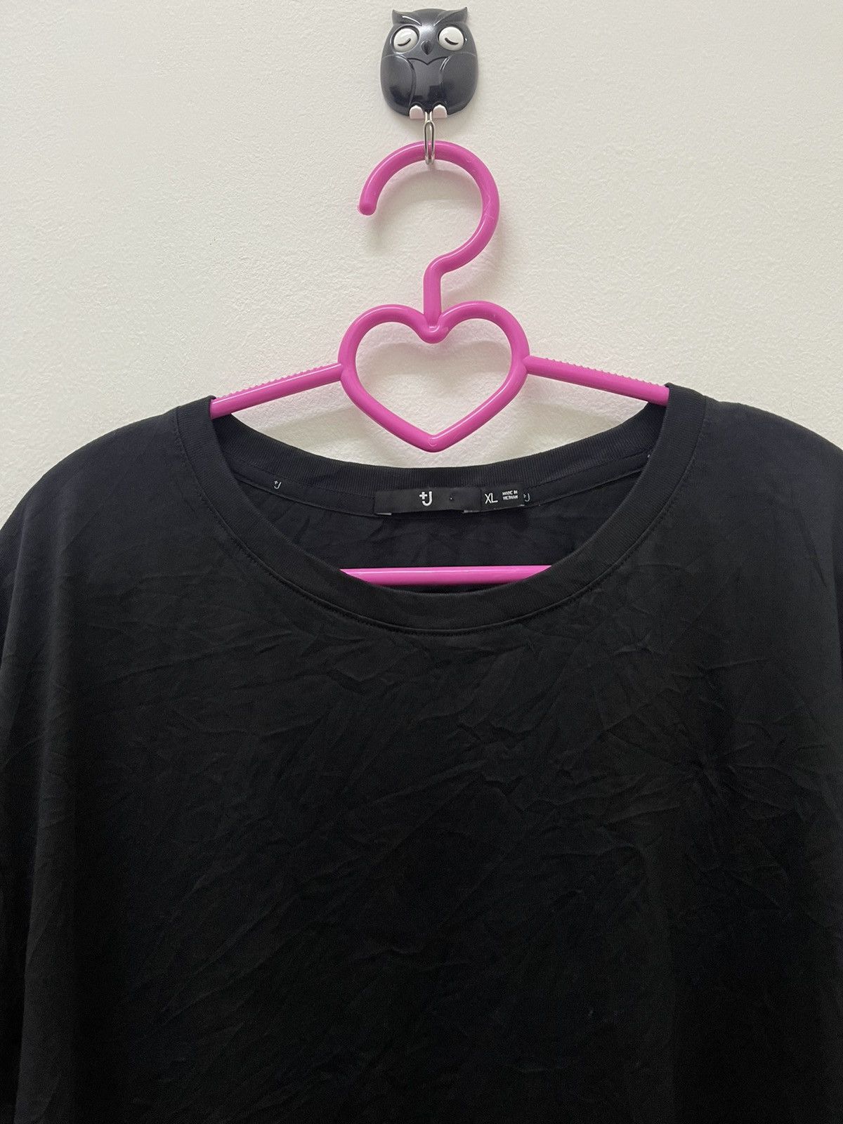 Jil Sander × Uniqlo Rare JIL SANDER +J x Uniqlo Japan Black Plain Tee Size US XL / EU 56 / 4 - 2 Thumbnail
