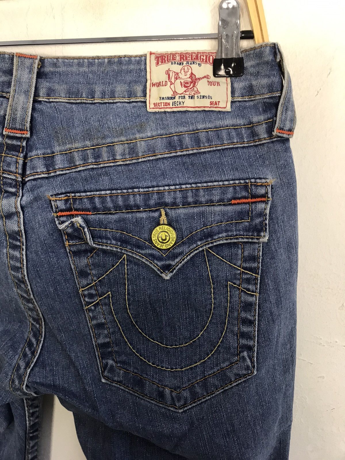 True Religion True Religion Section Becky Brand Denim Jeans Flap Pocket Size 31" - 6 Thumbnail