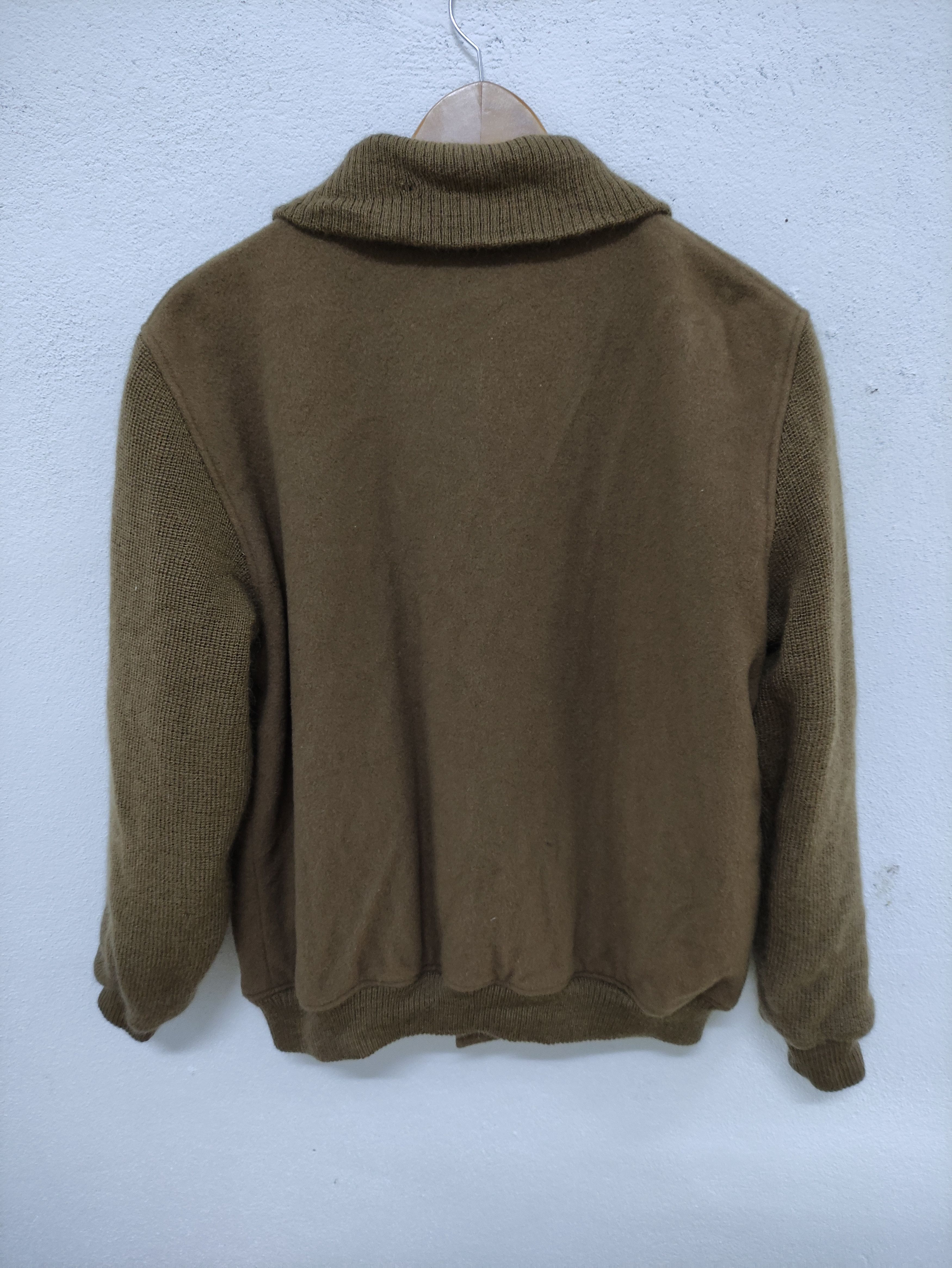 Lacoste × Vintage Vintage Lacoste Zip Up Wool Jacket Size US M / EU 48-50 / 2 - 2 Thumbnail