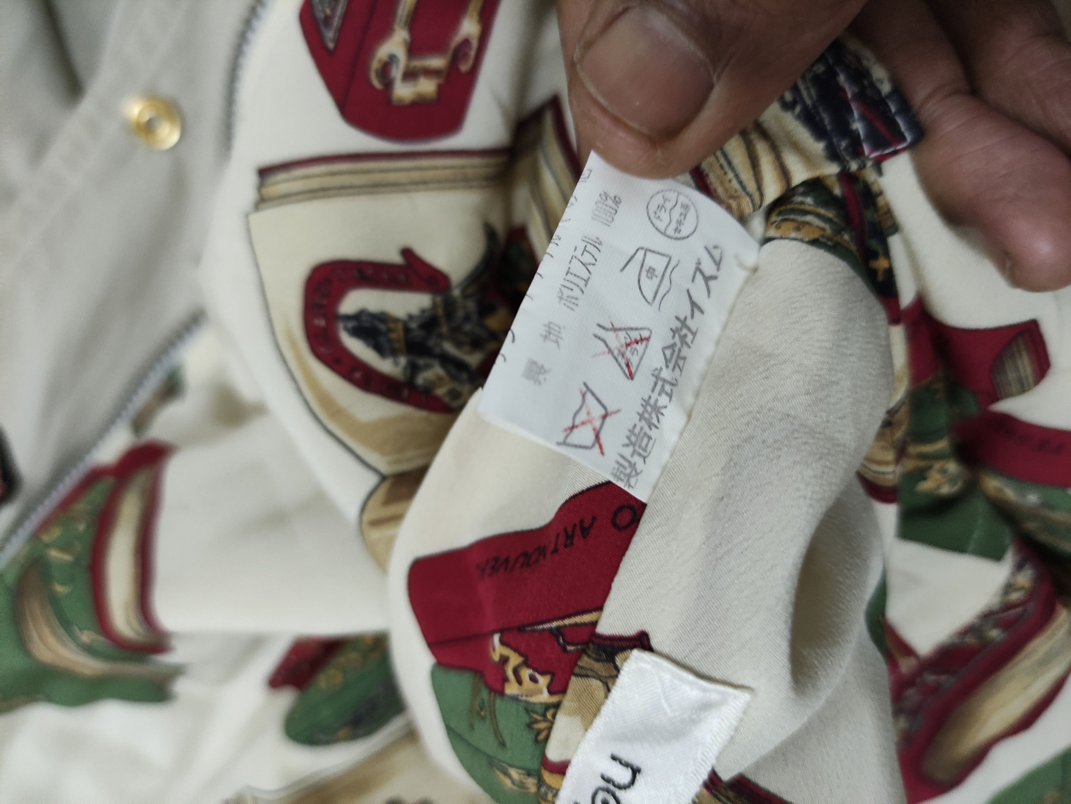 Vintage Vintage Baiou Book Full Print Reversible Bomber Jacket Size M / US 6-8 / IT 42-44 - 11 Thumbnail