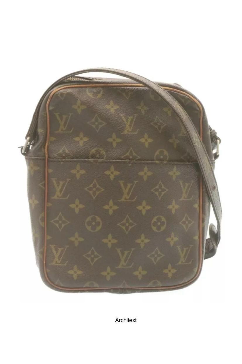 Pre-owned Louis Vuitton Monogram Crossbody Bag In Brown