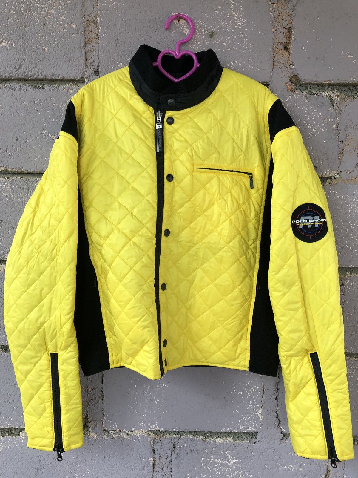 image of Polo Ralph Lauren x Ralph Lauren Sport Vintage Polo Sport Ralph Laurent R1 Reversible Jacket in Bla