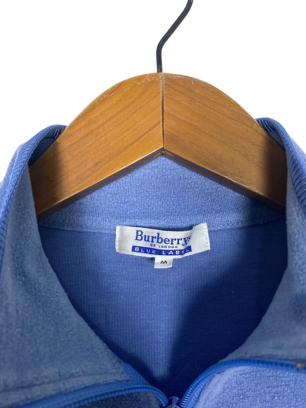 Burberry Prorsum Rare‼️ Vintage Burberrys’ Blue Label Sweatshirt Zipper Size US M / EU 48-50 / 2 - 3 Thumbnail