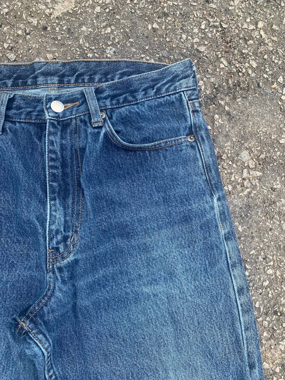 Vintage Vintage Washed Denim Jeans Loose Size US 29 - 3 Thumbnail