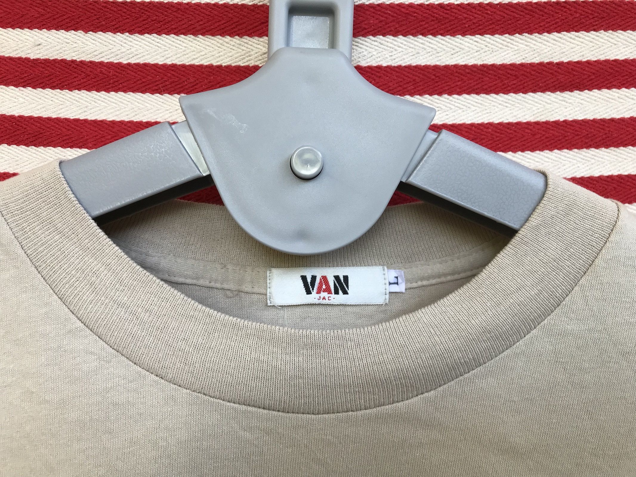 VAN JAC 半袖TEE VINTAGE VAN JAC BIG LOGO SHORT SLEEVE