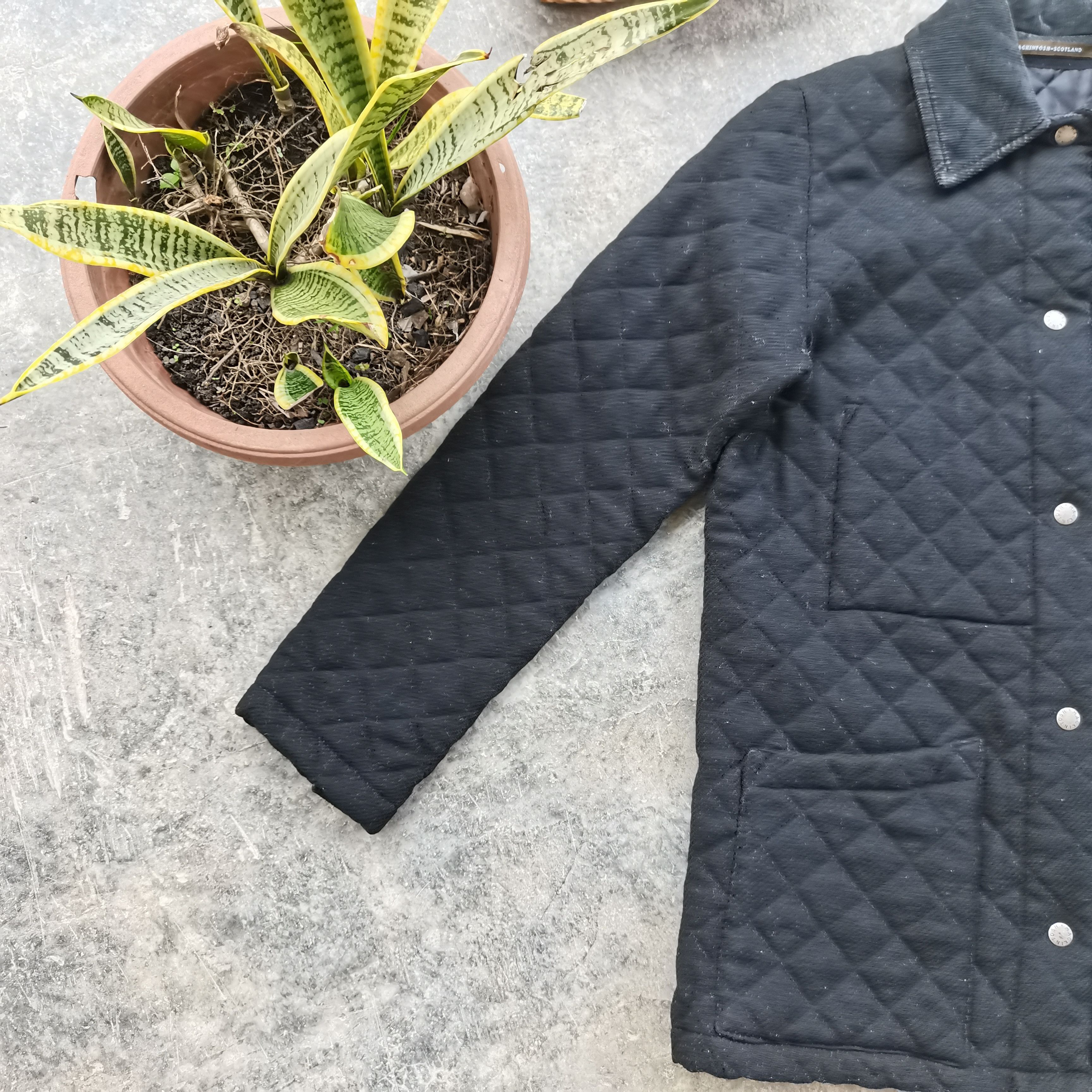 Mackintosh Vintage Mackintosh Made In Scotland Wool Snap Button Jacket Size US S / EU 44-46 / 1 - 6 Thumbnail