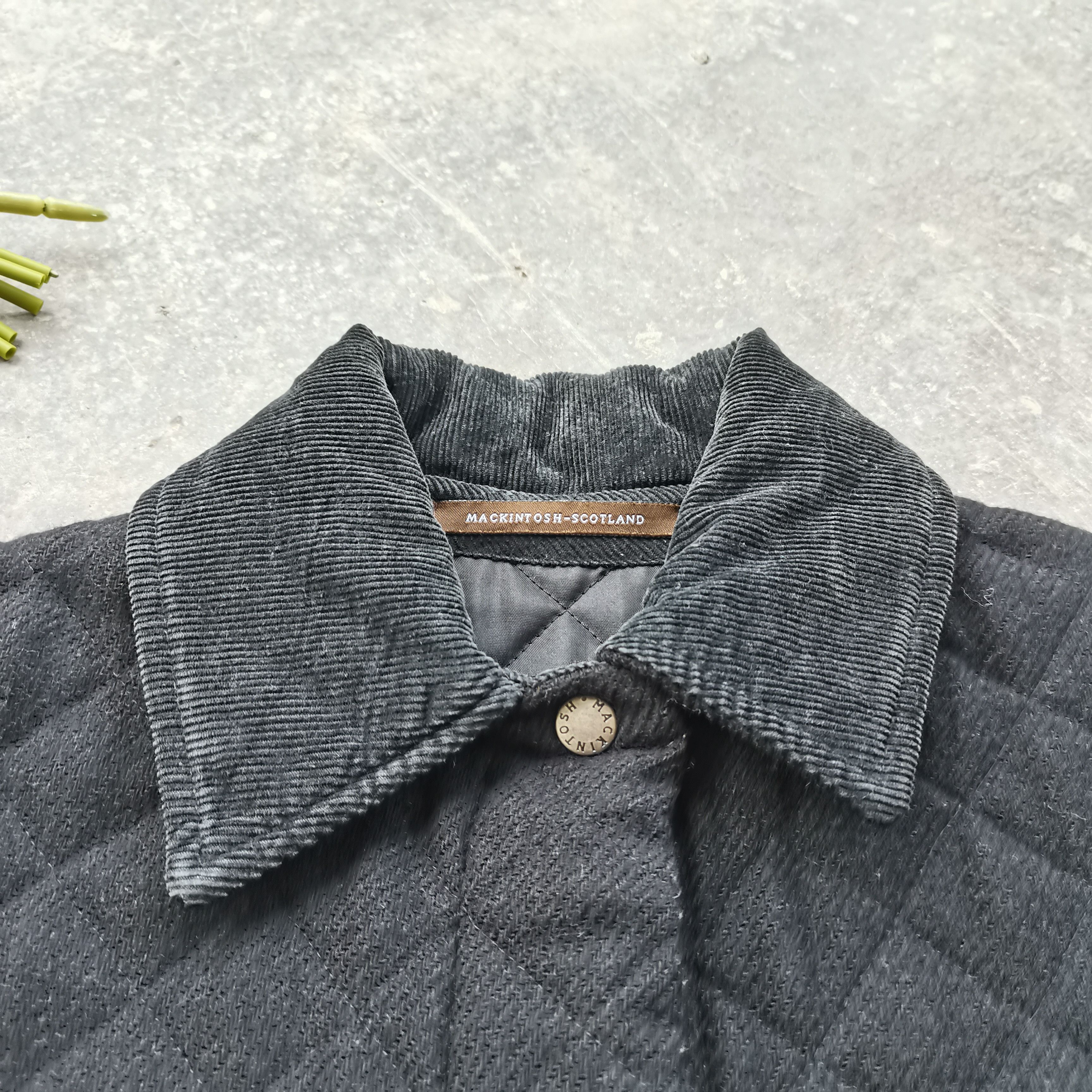 Mackintosh Vintage Mackintosh Made In Scotland Wool Snap Button Jacket Size US S / EU 44-46 / 1 - 8 Thumbnail