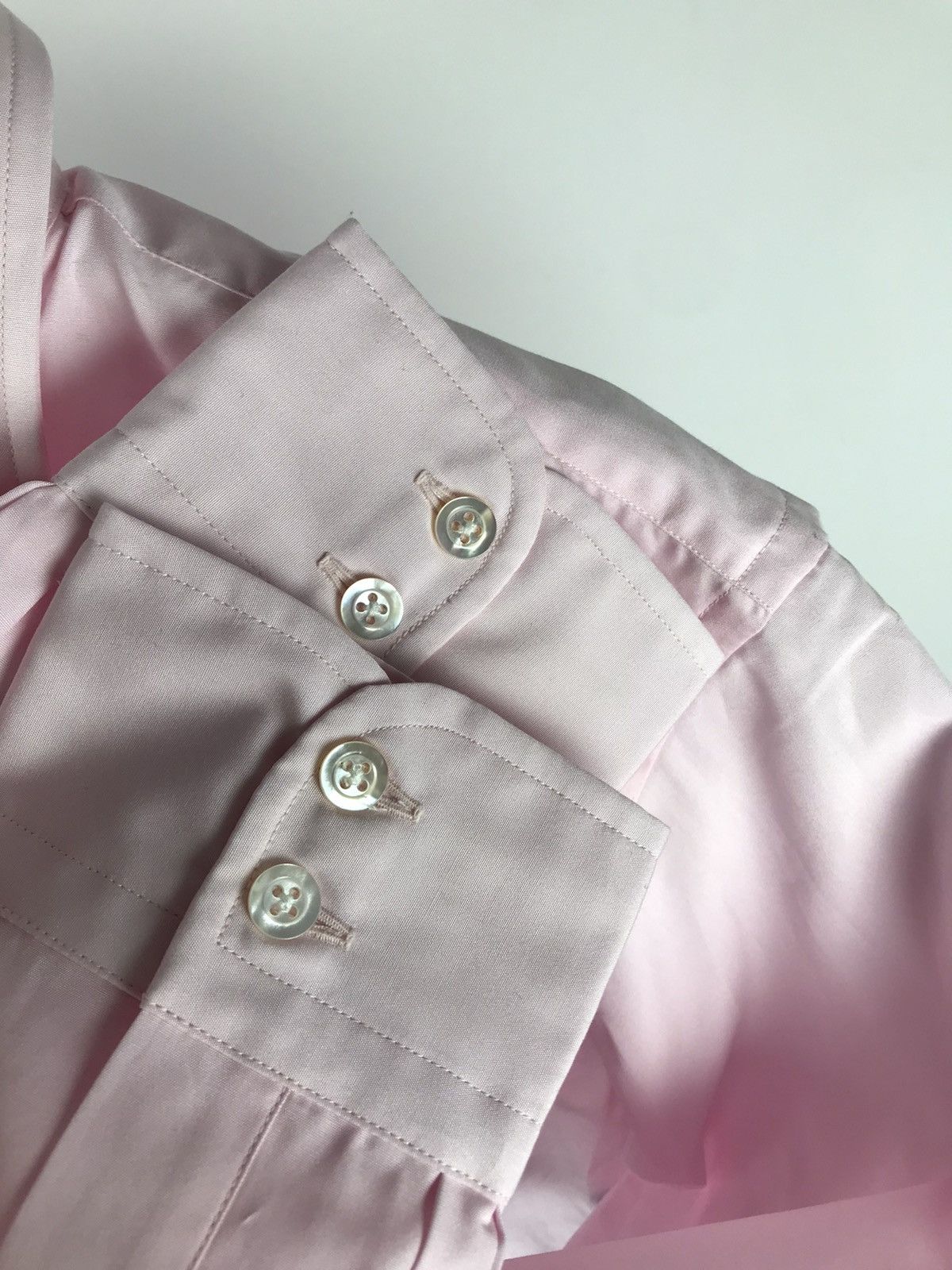 Alfred Dunhill × Vintage Dunhill London Engineered Fit New With Tags Long Shirt Size US L / EU 52-54 / 3 - 5 Thumbnail