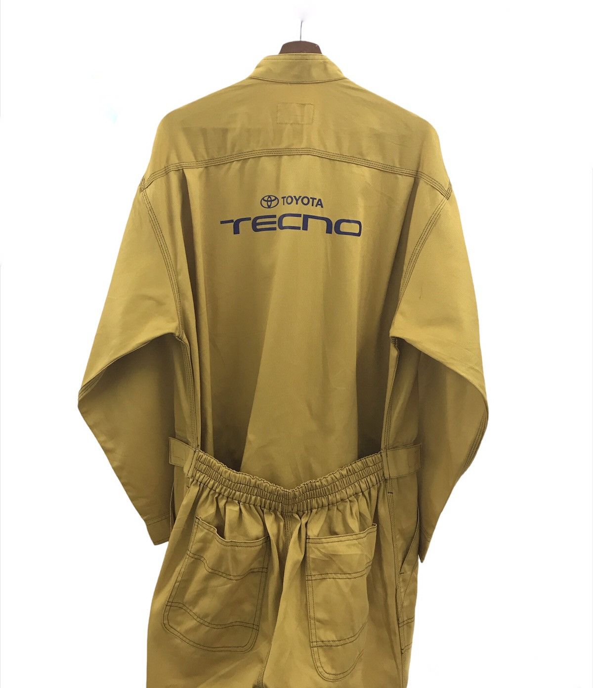 Japanese Brand Vintage Toyota Tecno Overalls Jumpsuit Racing Size US 34 / EU 50 - 1 Thumbnail