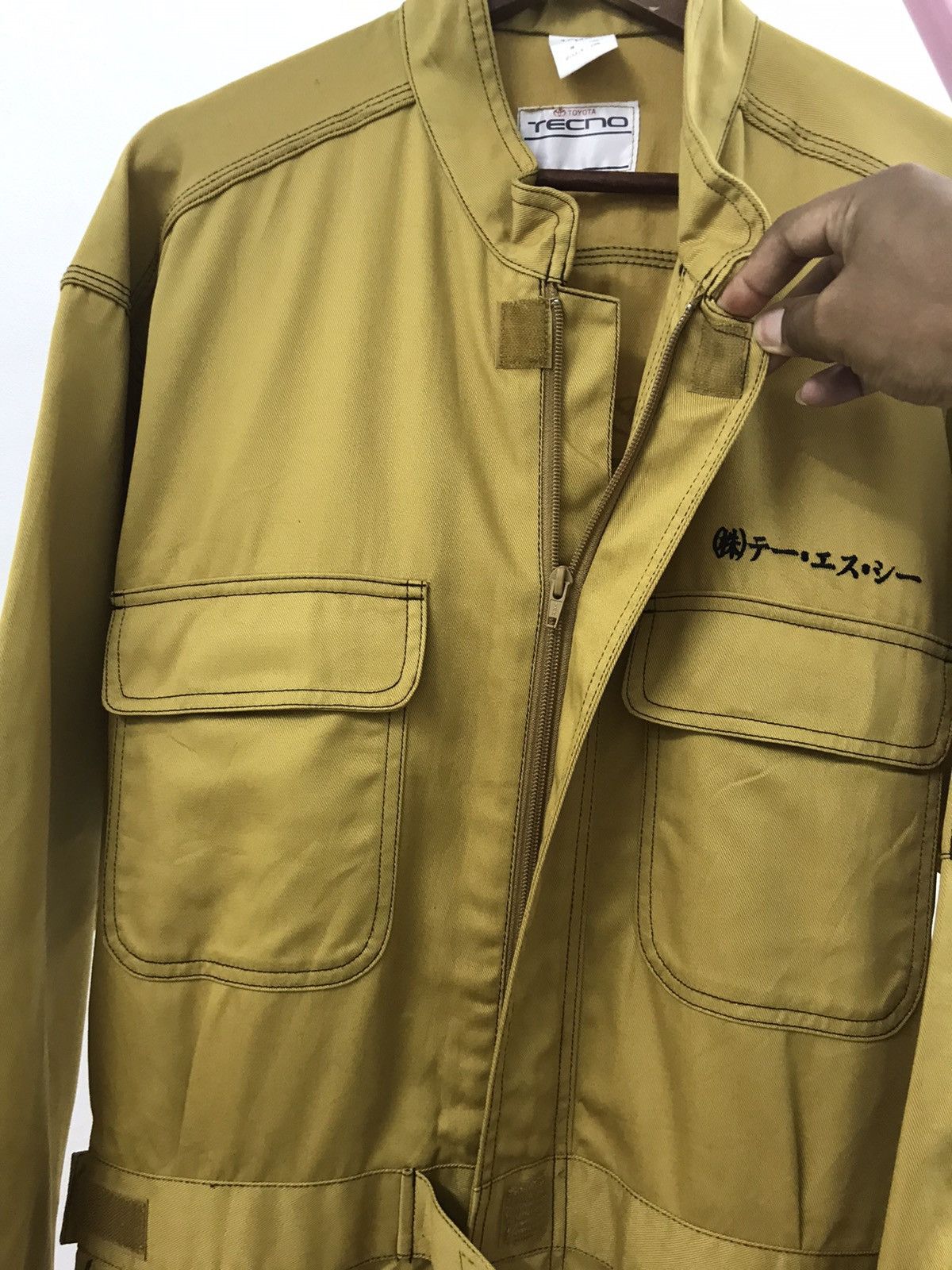 Japanese Brand Vintage Toyota Tecno Overalls Jumpsuit Racing Size US 34 / EU 50 - 8 Thumbnail