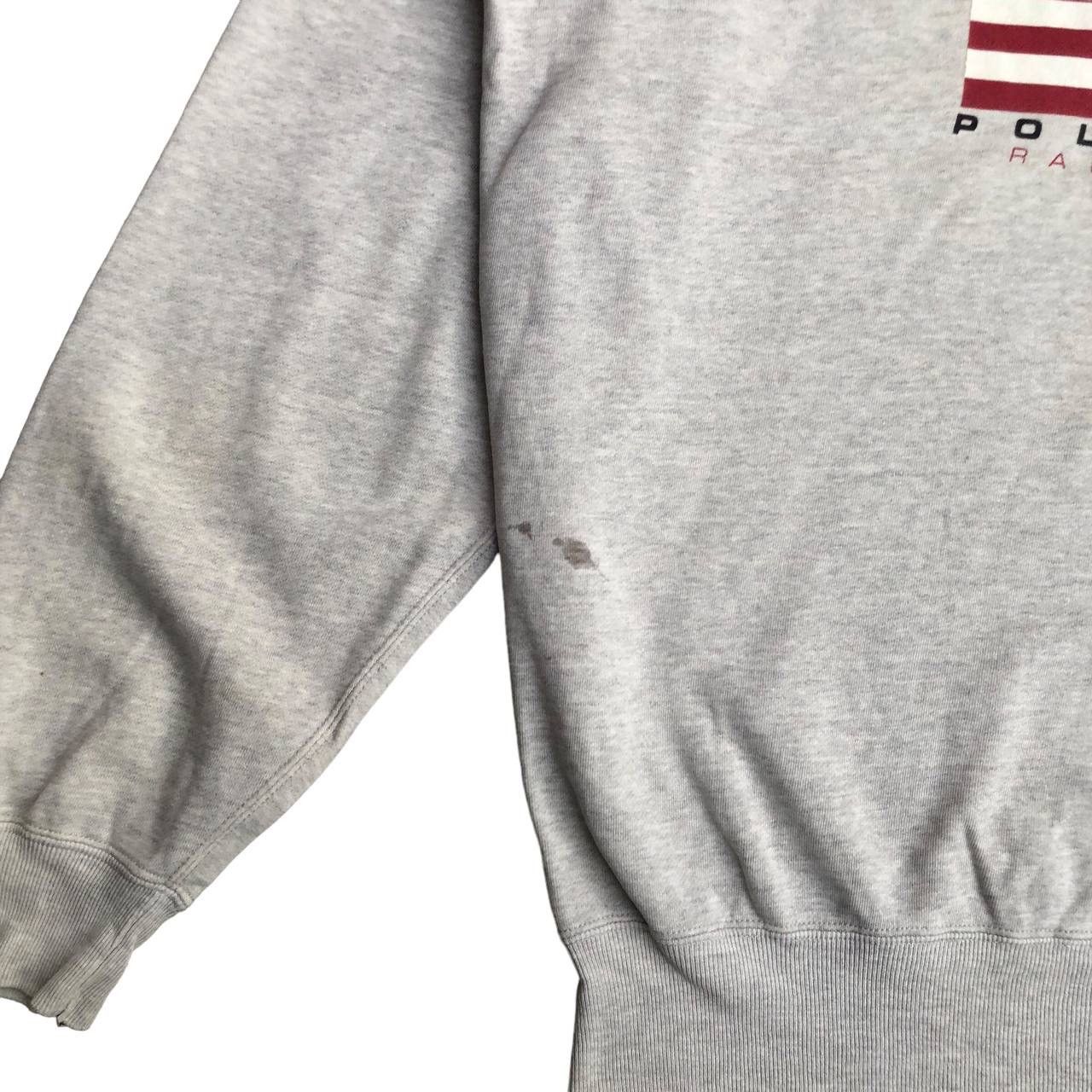 Polo Ralph Lauren × Ralph Lauren Sport × Vintage VINTAGE POLO SPORT BY RALPH LAUREN USA FLAG SWEATSHIRT Size US M / EU 48-50 / 2 - 6 Thumbnail