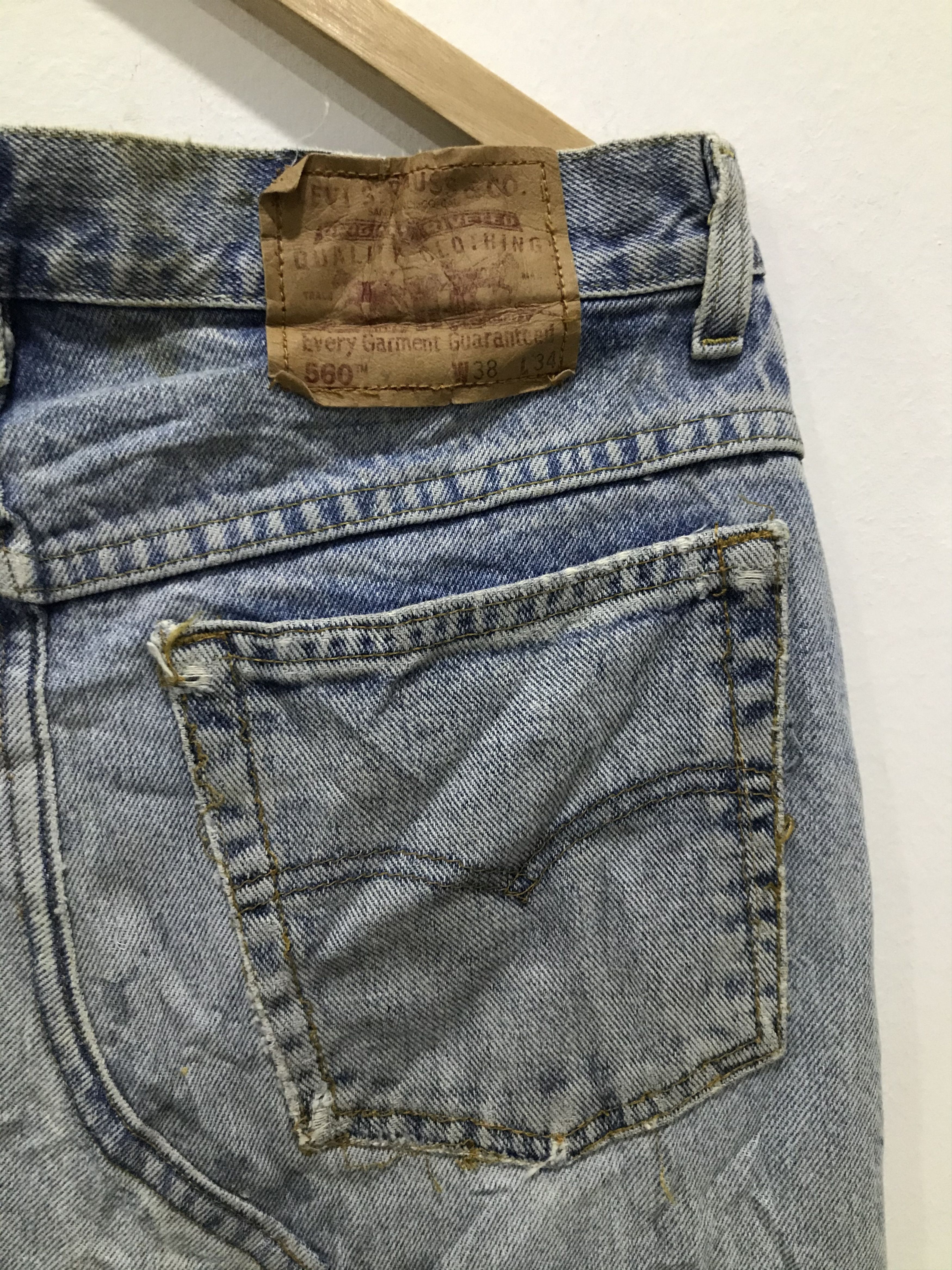 Lee Levi's x LeexOld Navy custom made patchwork skirt Size 32" / US 10 / IT 46 - 16 Thumbnail