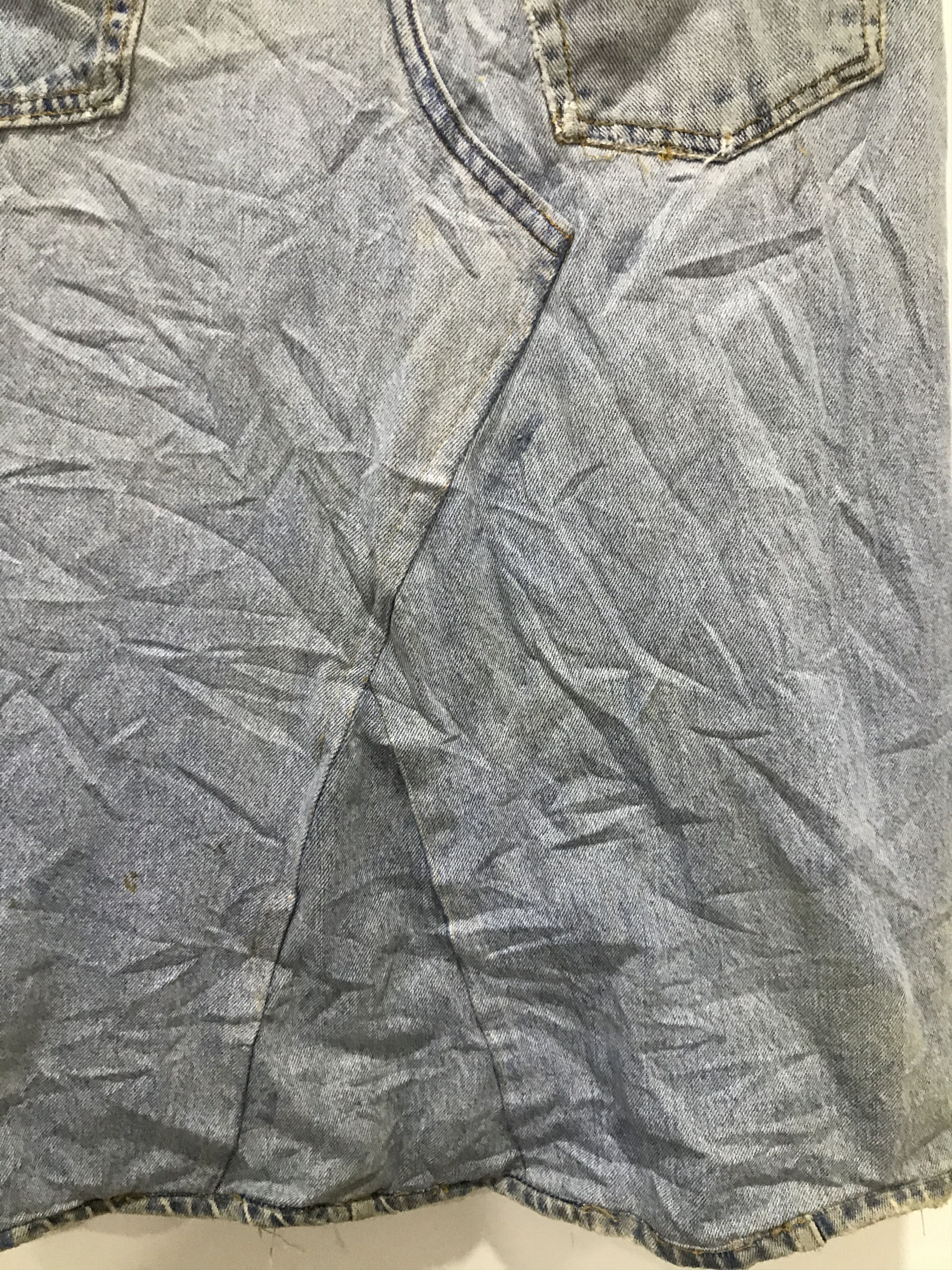 Lee Levi's x LeexOld Navy custom made patchwork skirt Size 32" / US 10 / IT 46 - 19 Thumbnail
