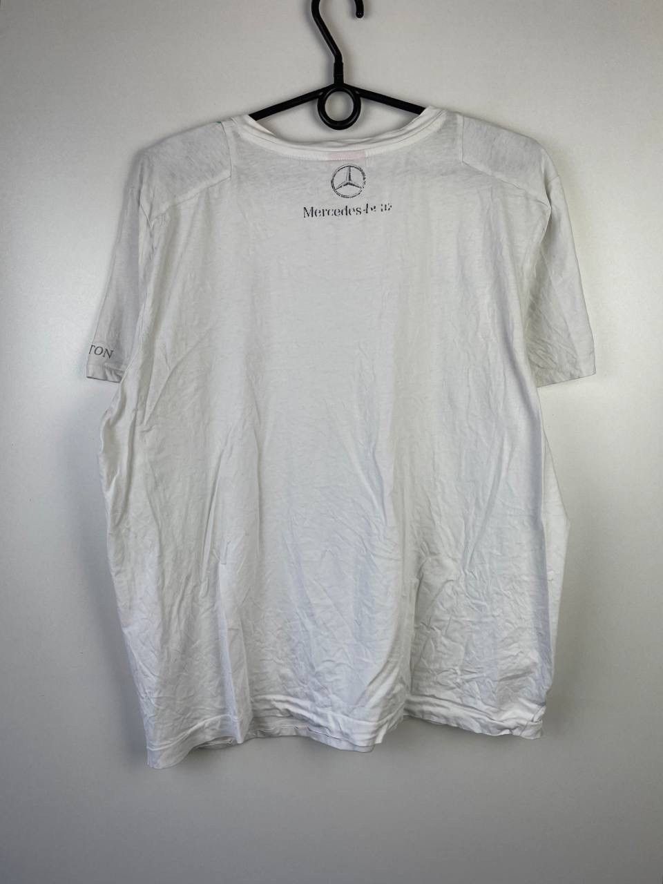 Vintage Mercedes Benz Puma racing t-shirt size l Size US L / EU 52-54 / 3 - 3 Thumbnail
