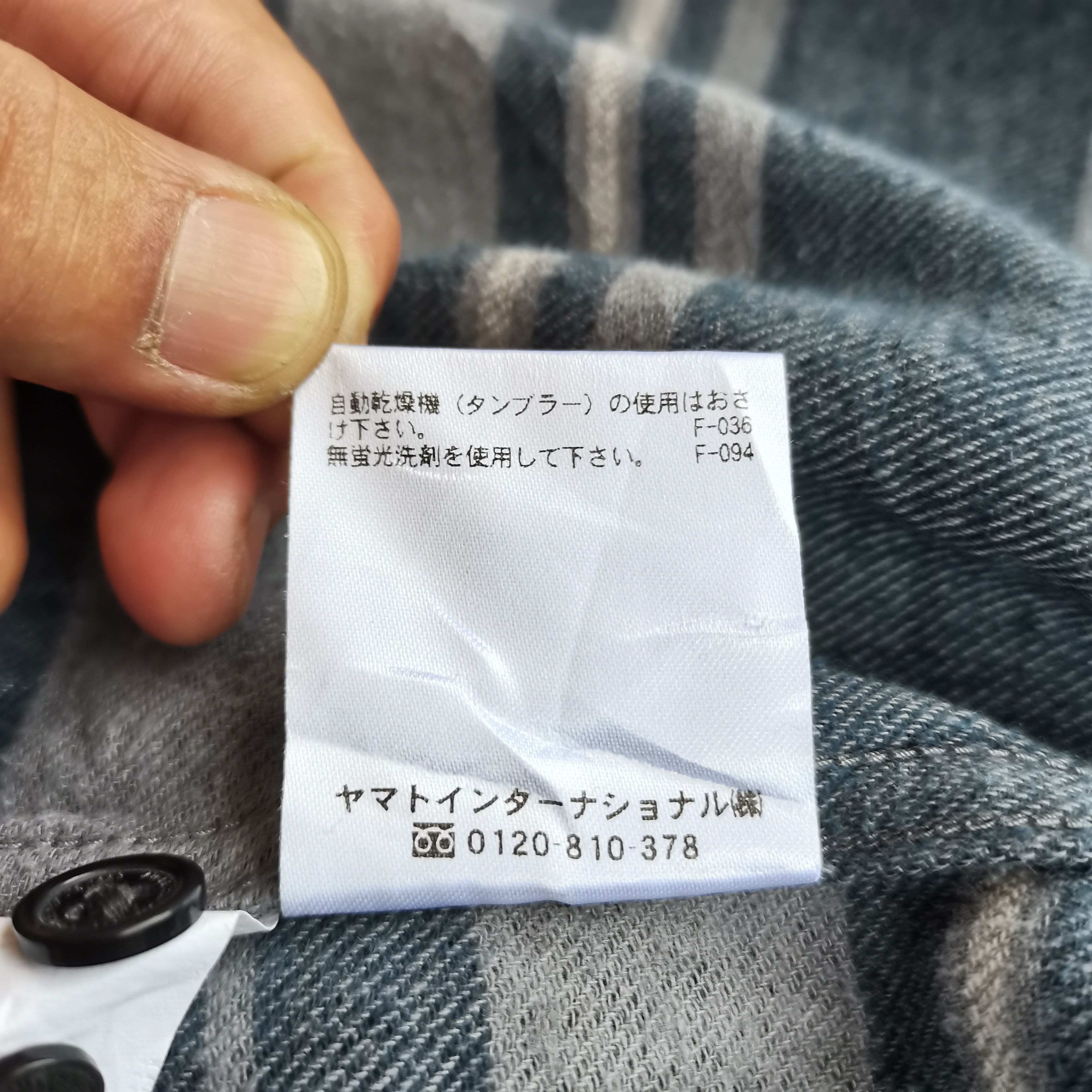 Aigle × Japanese Brand × Vintage AIGLE Stripes Inside Button Up Shirt Size US L / EU 52-54 / 3 - 11 Thumbnail